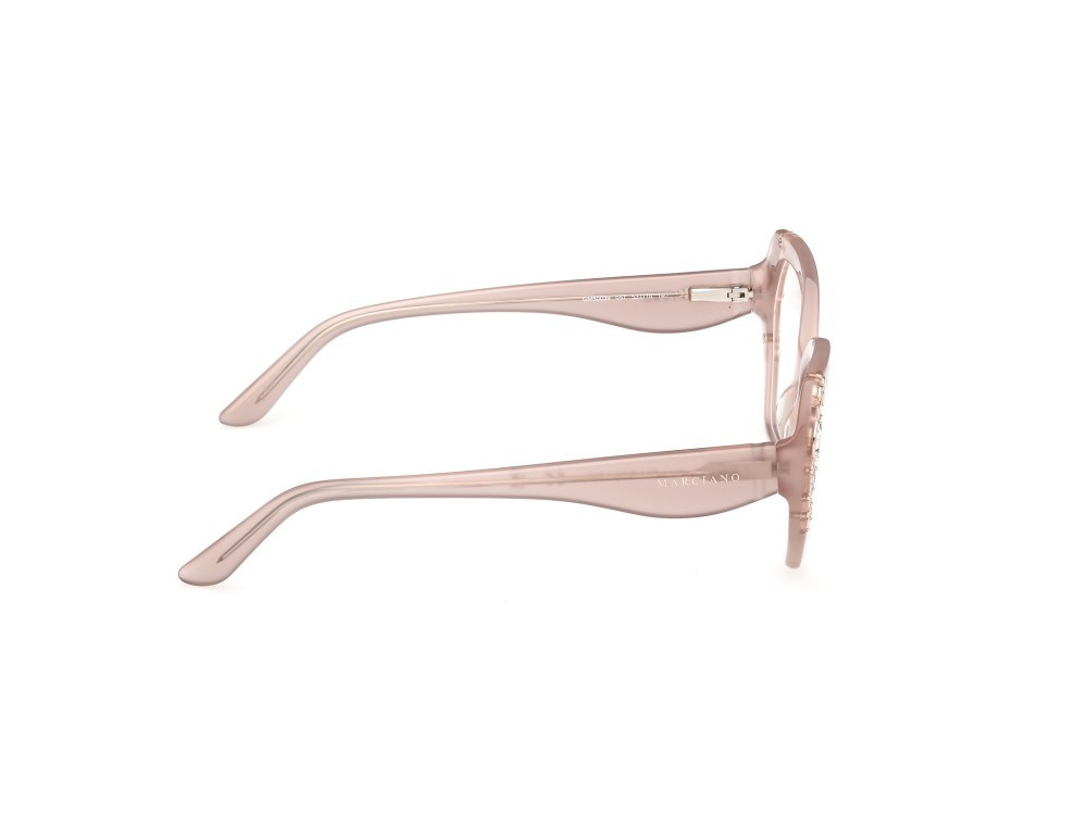 Eyeglasses Guess by Marciano GM50039 (057) color beige lucido shape geometric 