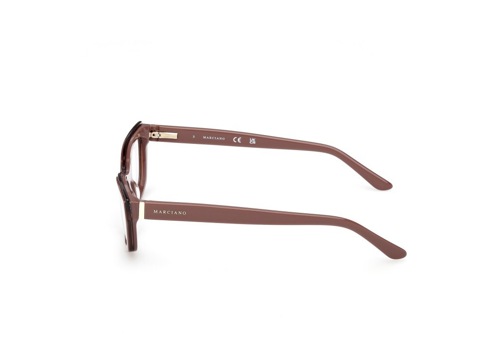 Occhiali da vista Guess by Marciano GM50043 (059) colore beige/monocolore forma rettangolare 