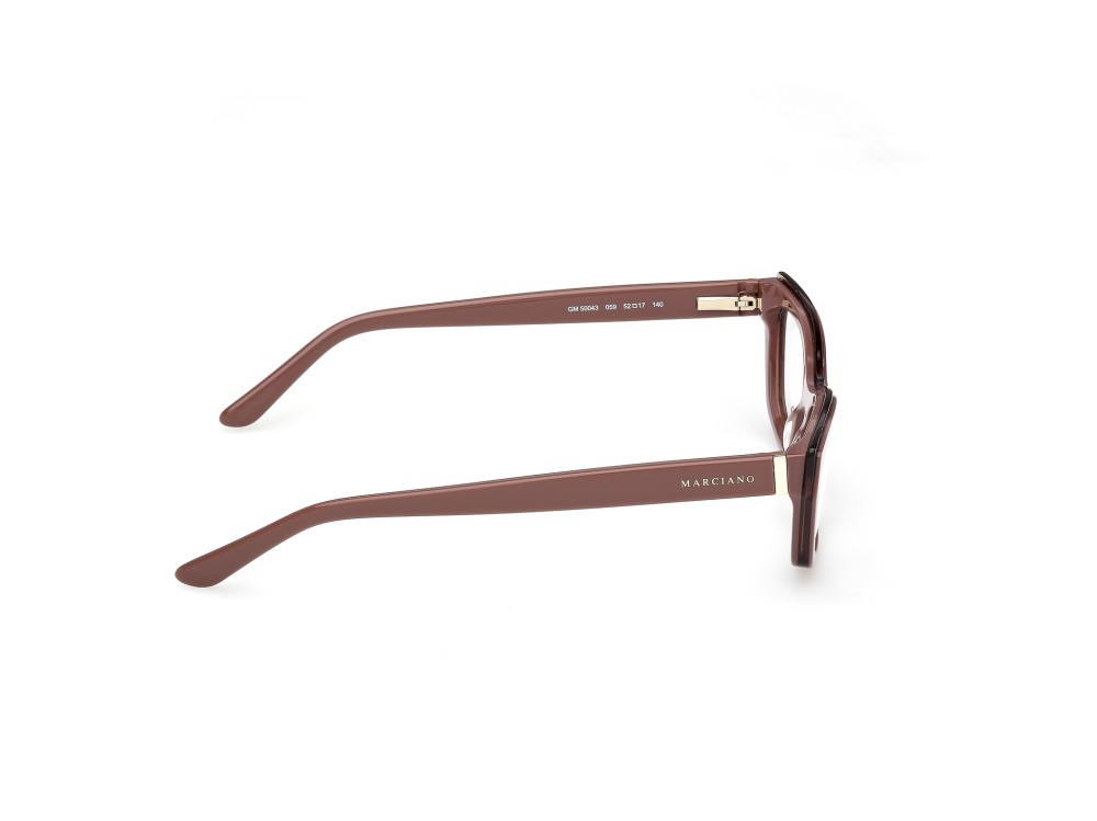 Occhiali da vista Guess by Marciano GM50043 (059) colore beige/monocolore forma rettangolare 