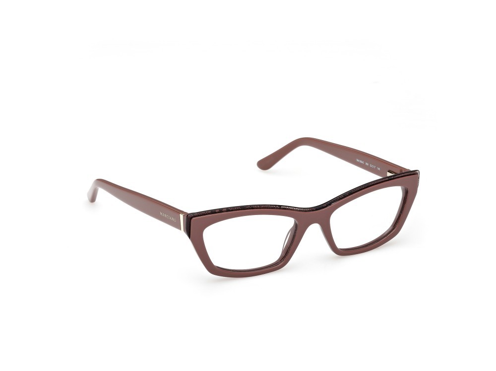 Occhiali da vista Guess by Marciano GM50043 (059) colore beige/monocolore forma rettangolare 
