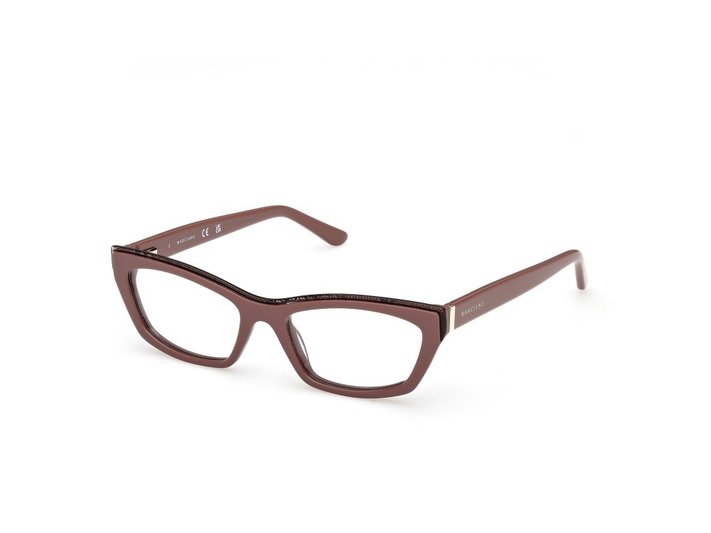 Occhiali da vista Guess by Marciano GM50043 (059) colore beige/monocolore forma rettangolare 