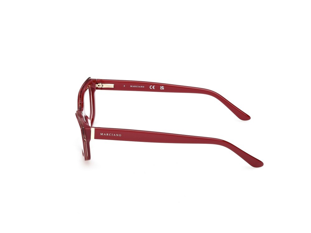 Brillen Guess by Marciano GM50043 (071) farbe bordeaux/monocolore form rechteckig 