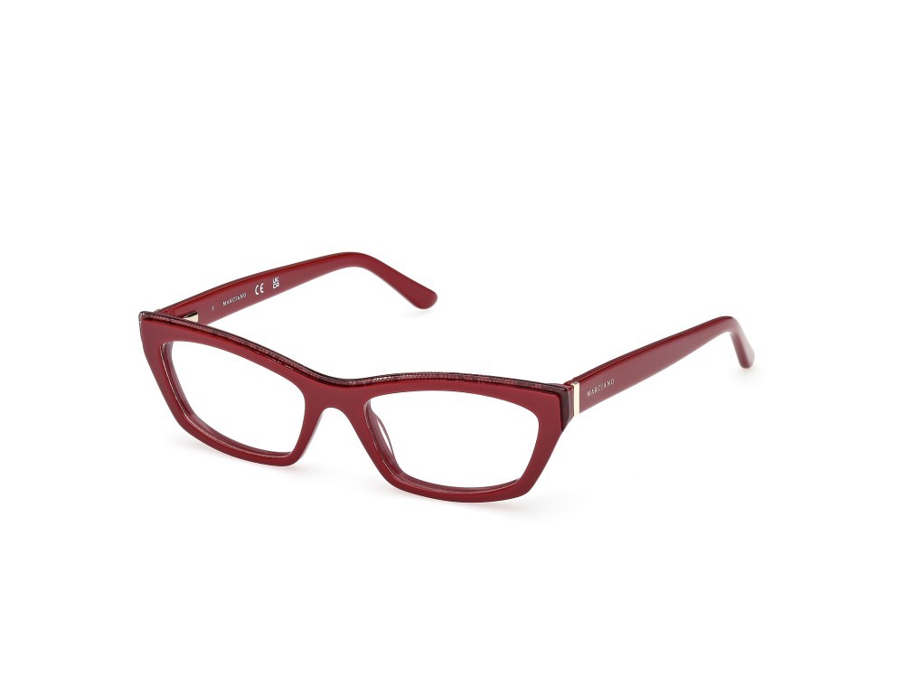 Brillen Guess by Marciano GM50043 (071) farbe bordeaux/monocolore form rechteckig 