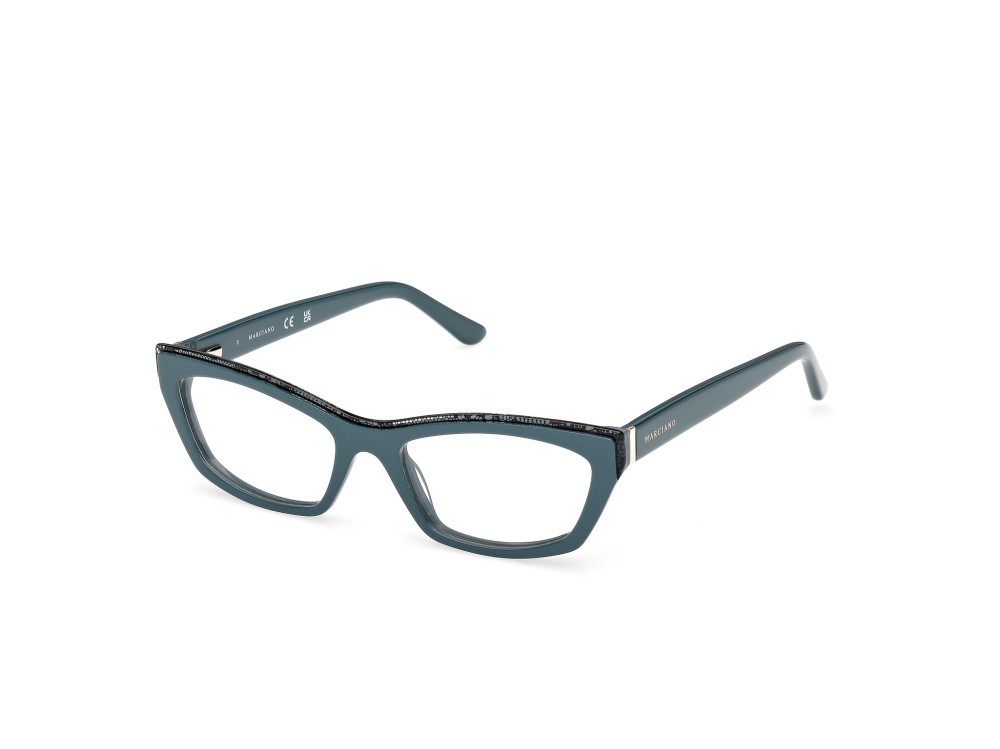 Eyeglasses Guess by Marciano GM50043 (089) color turchese /monocolore shape rectangle 