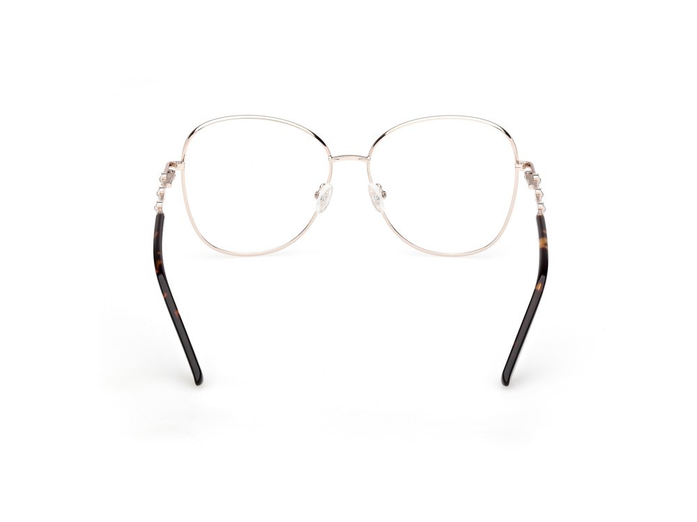 Eyeglasses Guess by Marciano GM50044 (032) color oro pallido lucido shape butterfly 