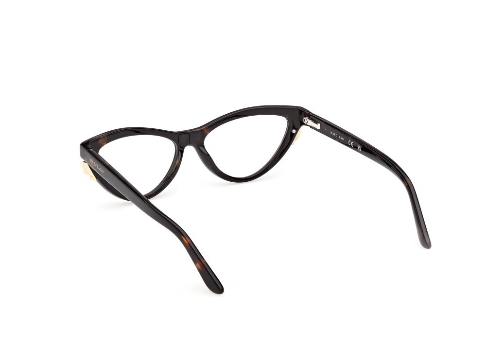 Eyeglasses Guess by Marciano GM50047 (052) color avana scura shape cat eye 
