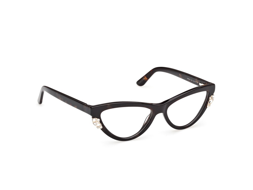 Eyeglasses Guess by Marciano GM50047 (052) color avana scura shape cat eye 