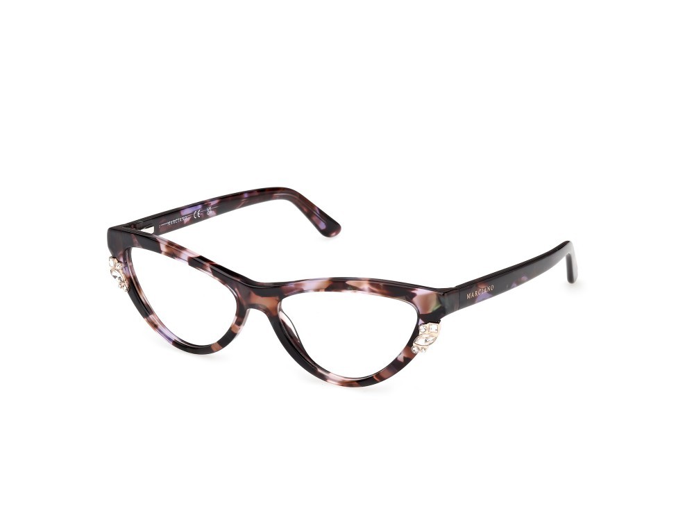 Eyeglasses Guess by Marciano GM50047 (083) color viola/avana shape cat eye 