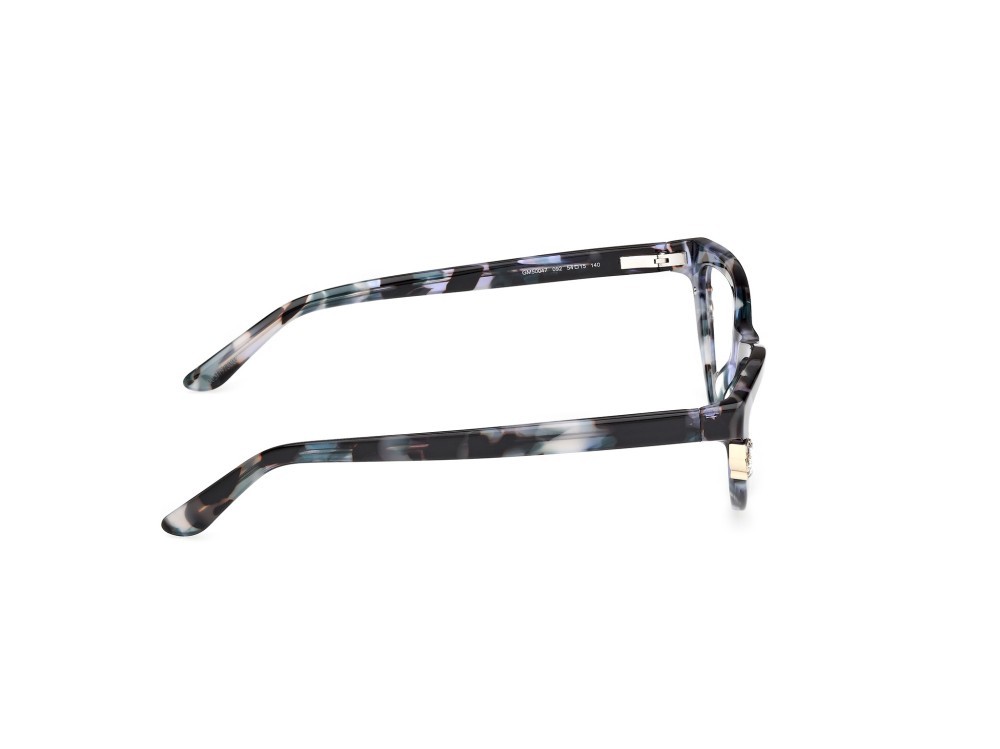 Eyeglasses Guess by Marciano GM50047 (092) color blu/avana shape cat eye 