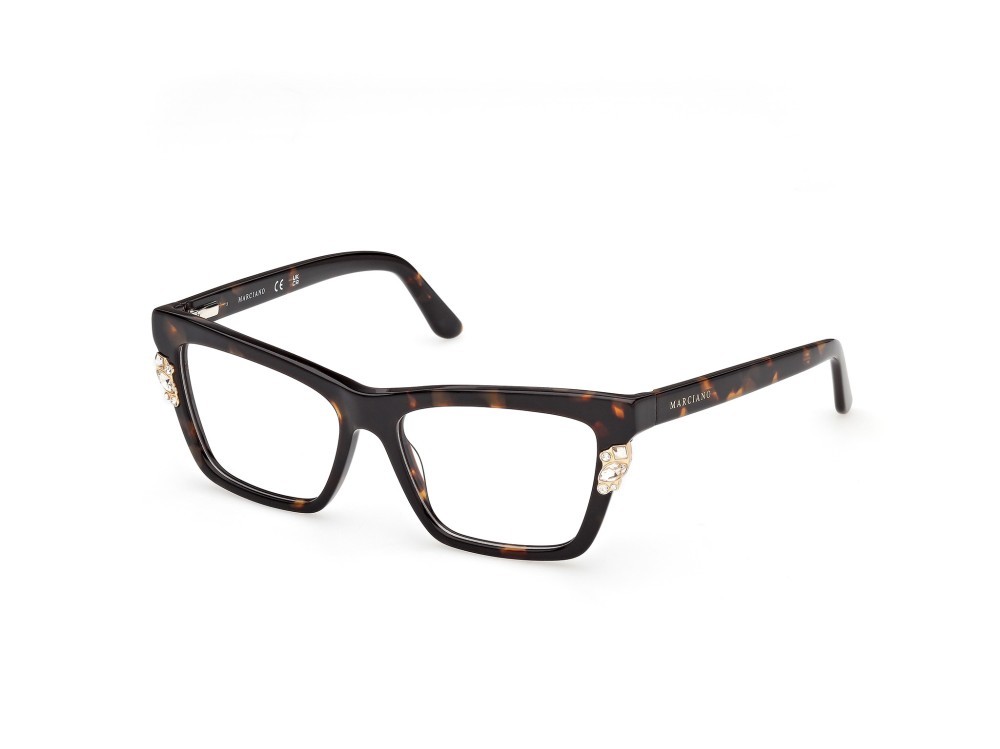 Eyeglasses Guess by Marciano GM50048 (052) color avana scura shape rectangle 