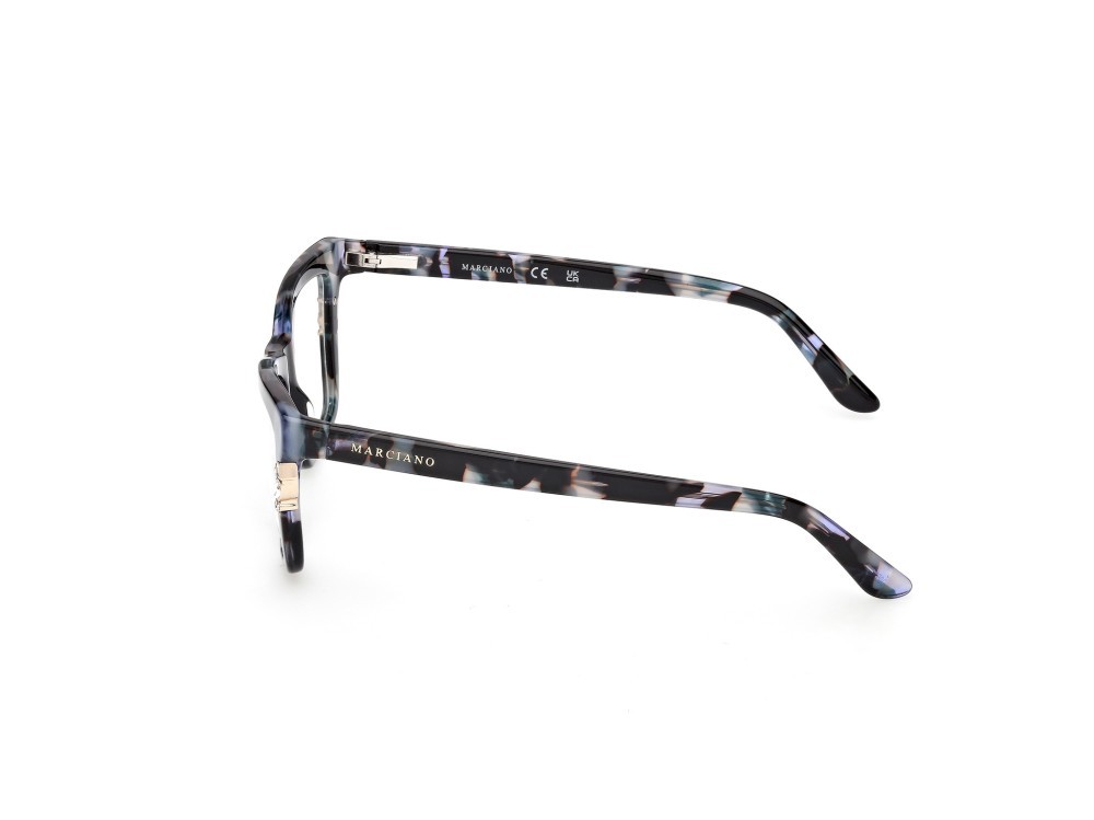 Eyeglasses Guess by Marciano GM50048 (092) color blu/avana shape rectangle 