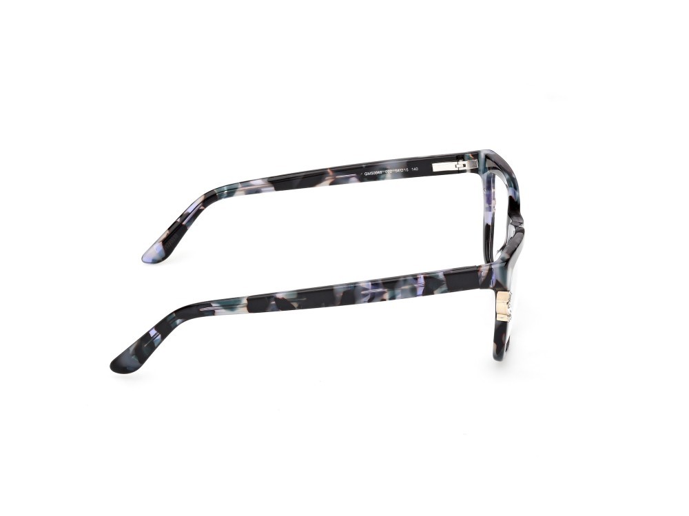 Eyeglasses Guess by Marciano GM50048 (092) color blu/avana shape rectangle 