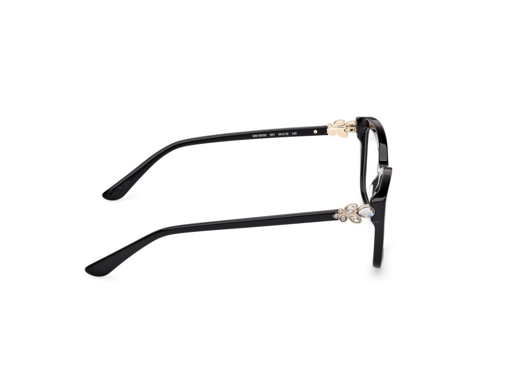 Eyeglasses Guess by Marciano GM50050 (001) color nero lucido shape rectangle 