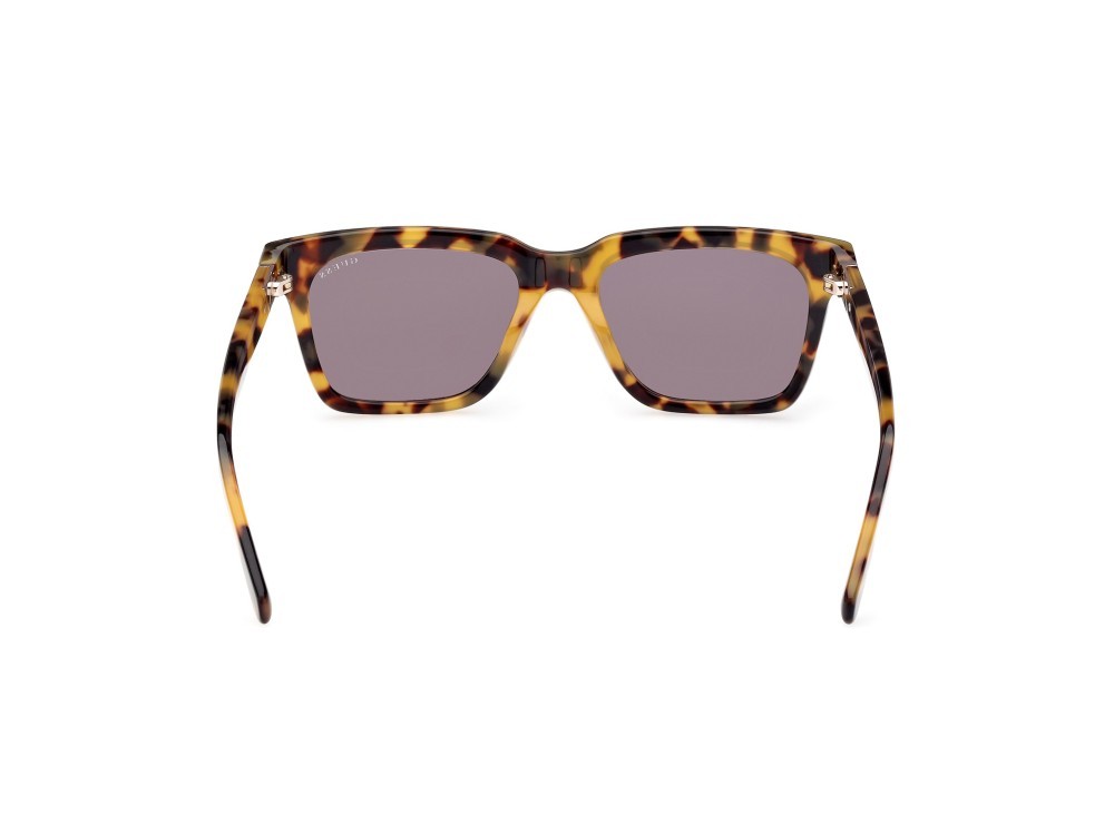 Sonnenbrillen Guess GU00064 (53N) farbe avana bionda form rund gläser verde
