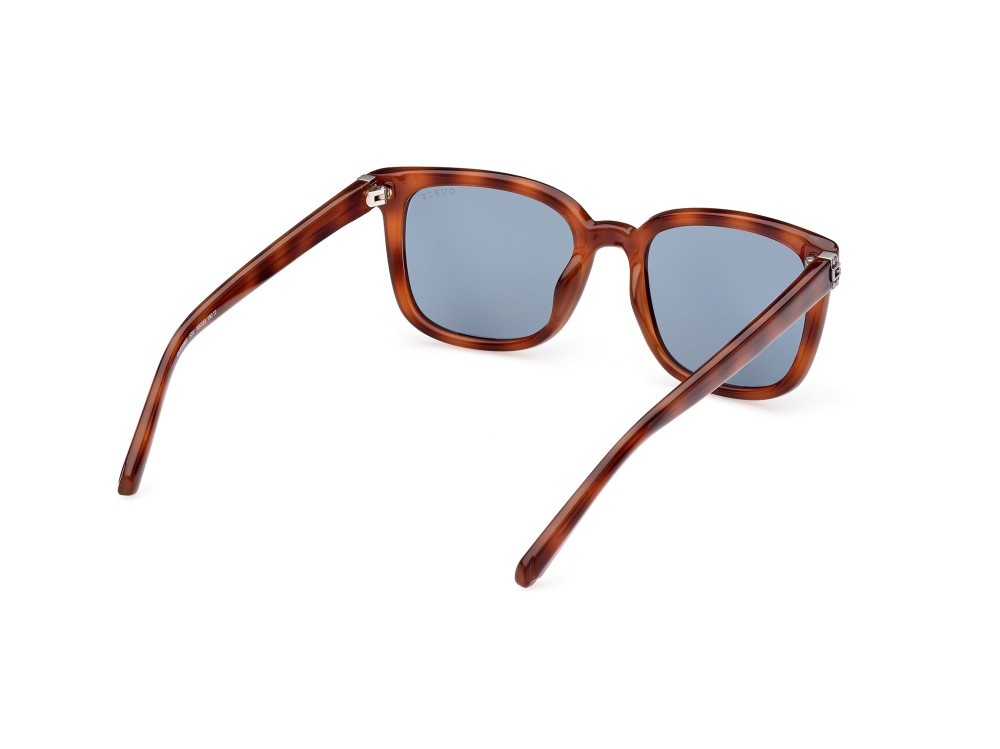 Sonnenbrillen Guess GU00065 (53V) farbe avana bionda form quadratisch gläser blu 