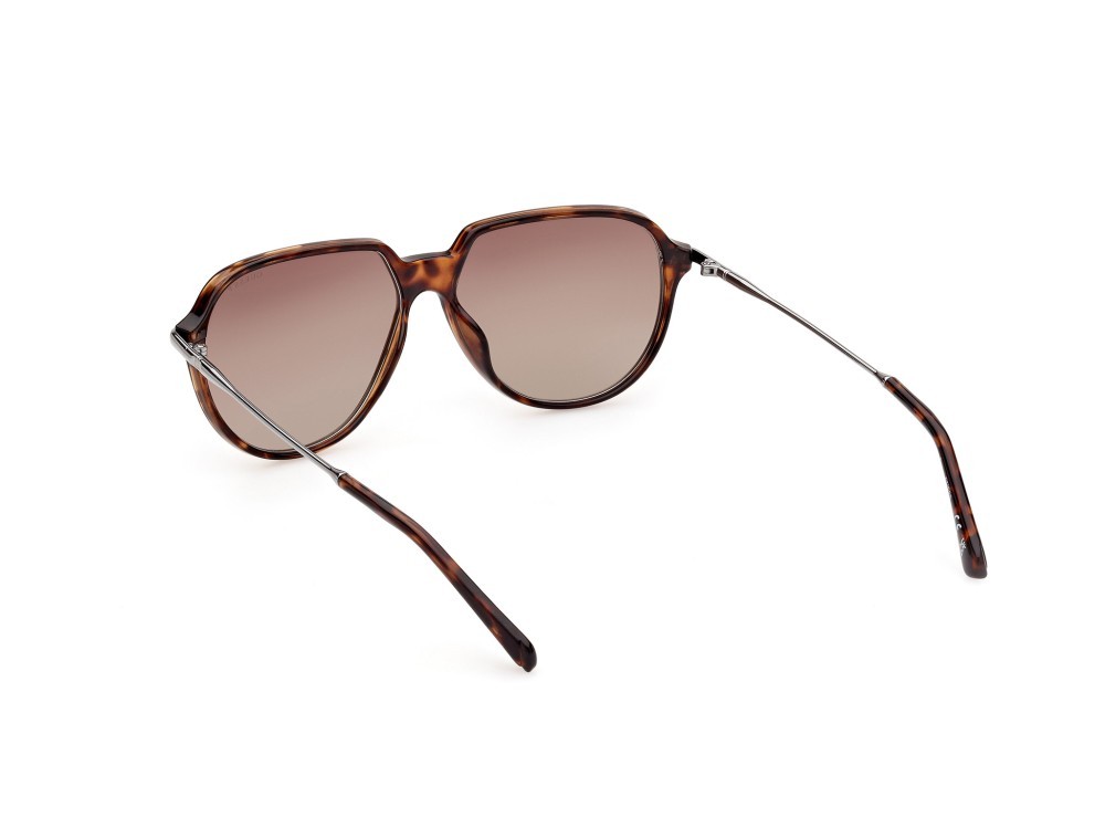 Sonnenbrillen Guess GU00067 (52H) farbe avana scura form aviator gläser marrone polar.