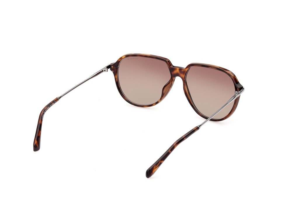Sonnenbrillen Guess GU00067 (52H) farbe avana scura form aviator gläser marrone polar.