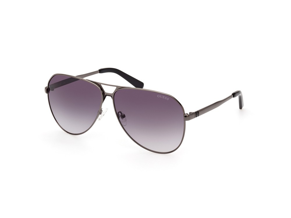 Sonnenbrillen Guess GU00069 (08B) farbe antracite lucida form aviator gläser fumo grad.