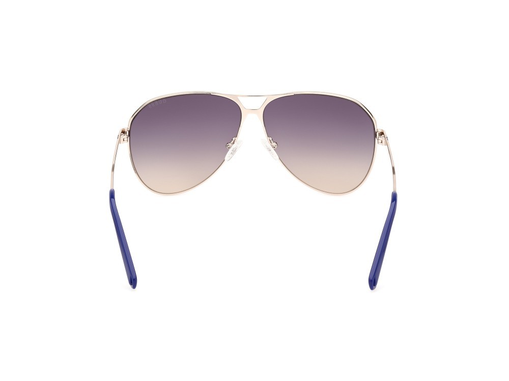Sonnenbrillen Guess GU00069 (32W) farbe oro form aviator gläser blu grad.
