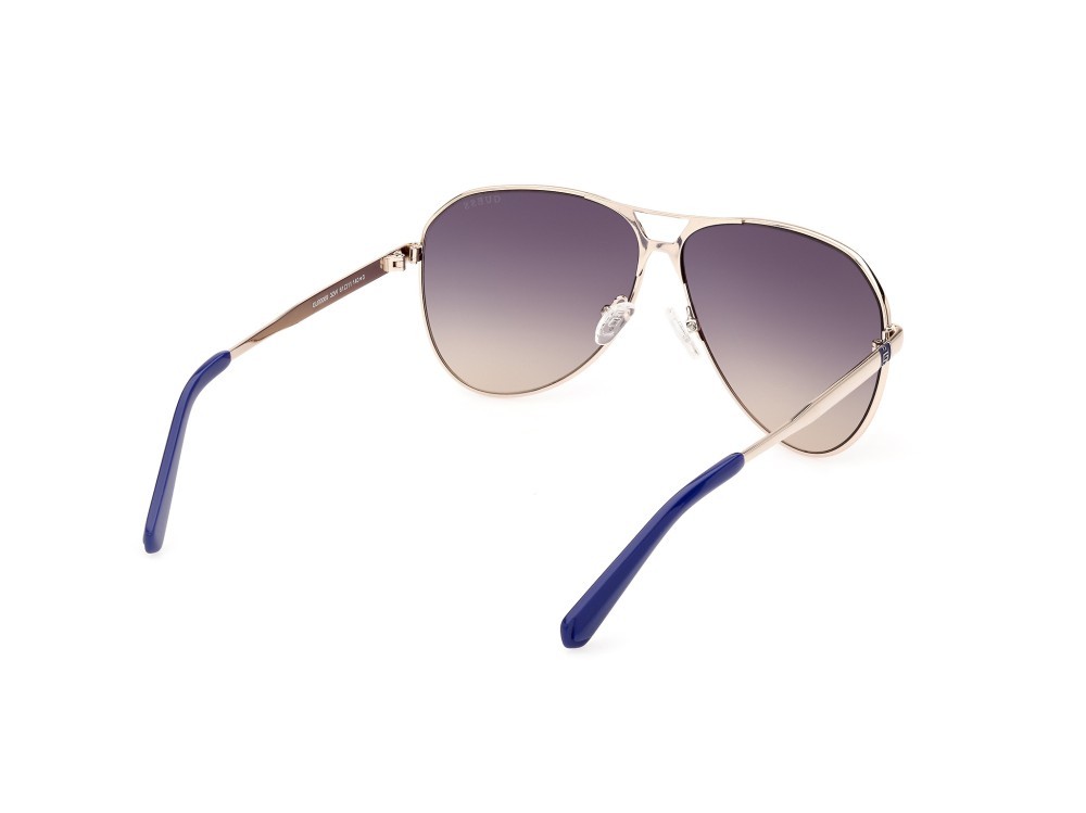Sonnenbrillen Guess GU00069 (32W) farbe oro form aviator gläser blu grad.