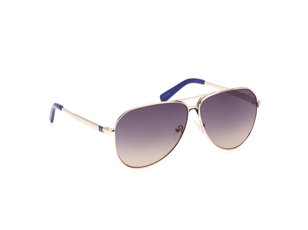 Sonnenbrillen Guess GU00069 (32W) farbe oro form aviator gläser blu grad.