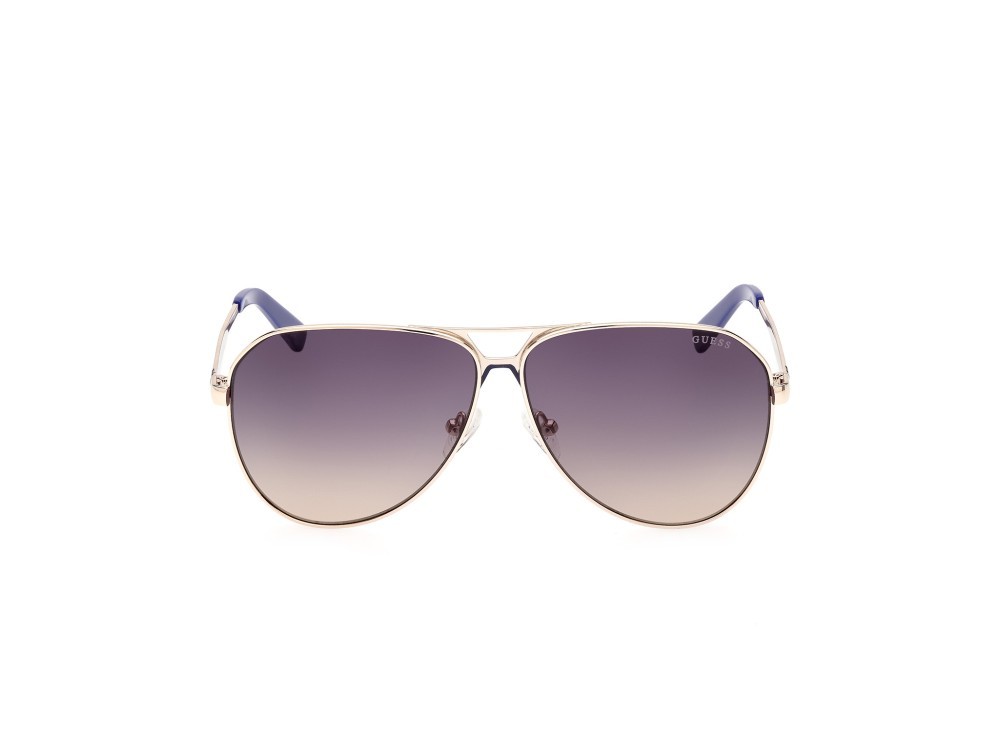 Sonnenbrillen Guess GU00069 (32W) farbe oro form aviator gläser blu grad.