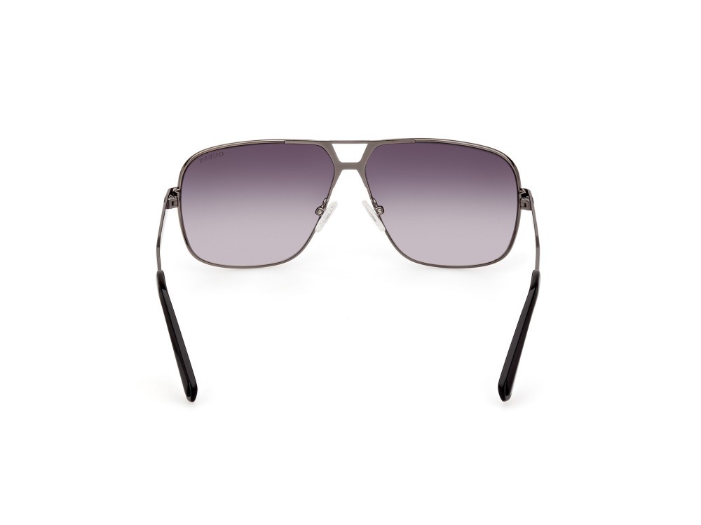 Occhiali da sole Guess GU00070 (08B) colore antracite lucida forma navigator lenti fumo grad.