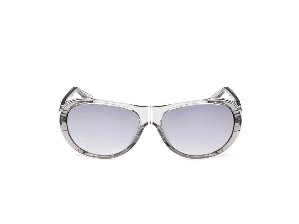 Sonnenbrillen Guess GU00081 (20C) farbe grigio / altro form aviator gläser fumo specchiato