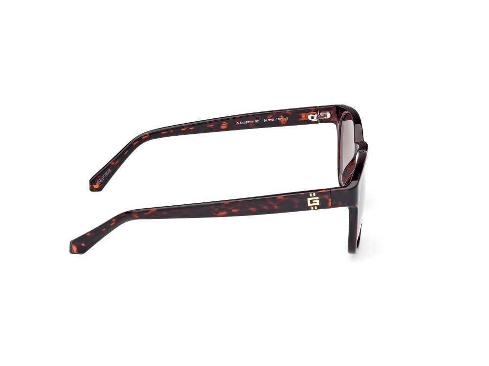 Occhiali da sole Guess GU00083-H (52F) colore avana scura forma rotondo lenti marrone sfumato