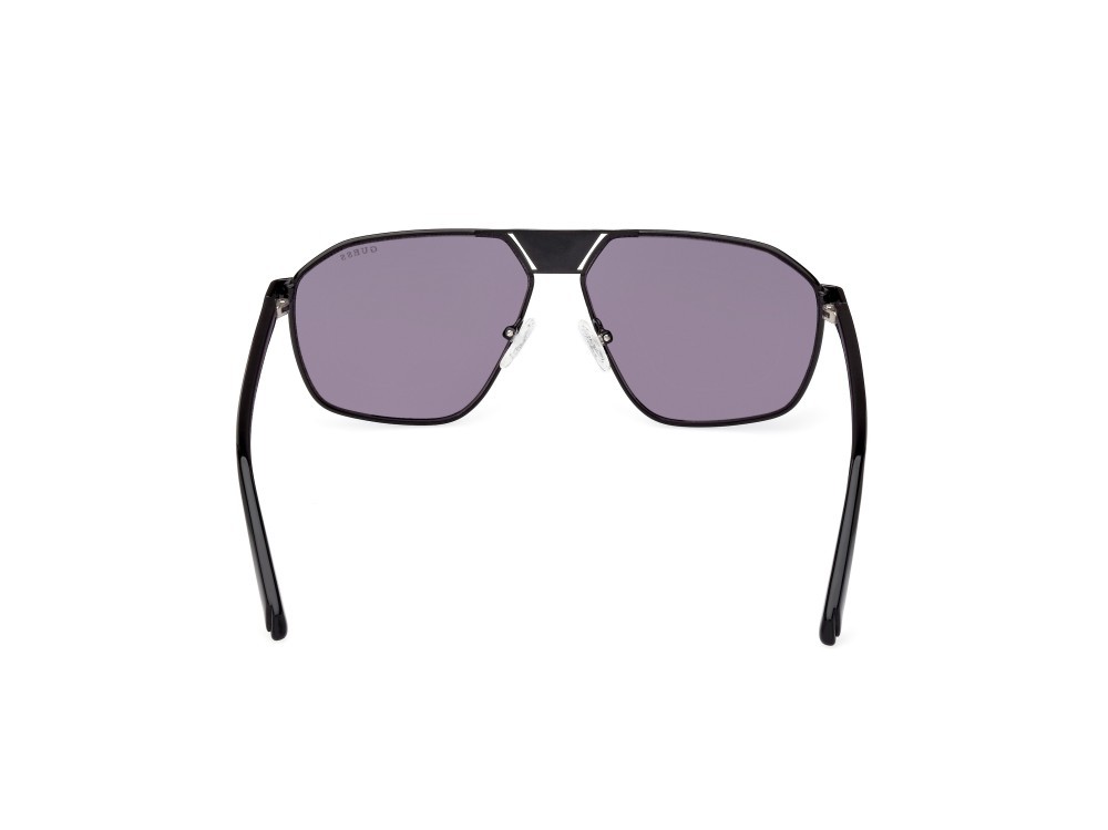 Sonnenbrillen Guess GU00086 (01Y) farbe nero lucido form aviator gläser viola