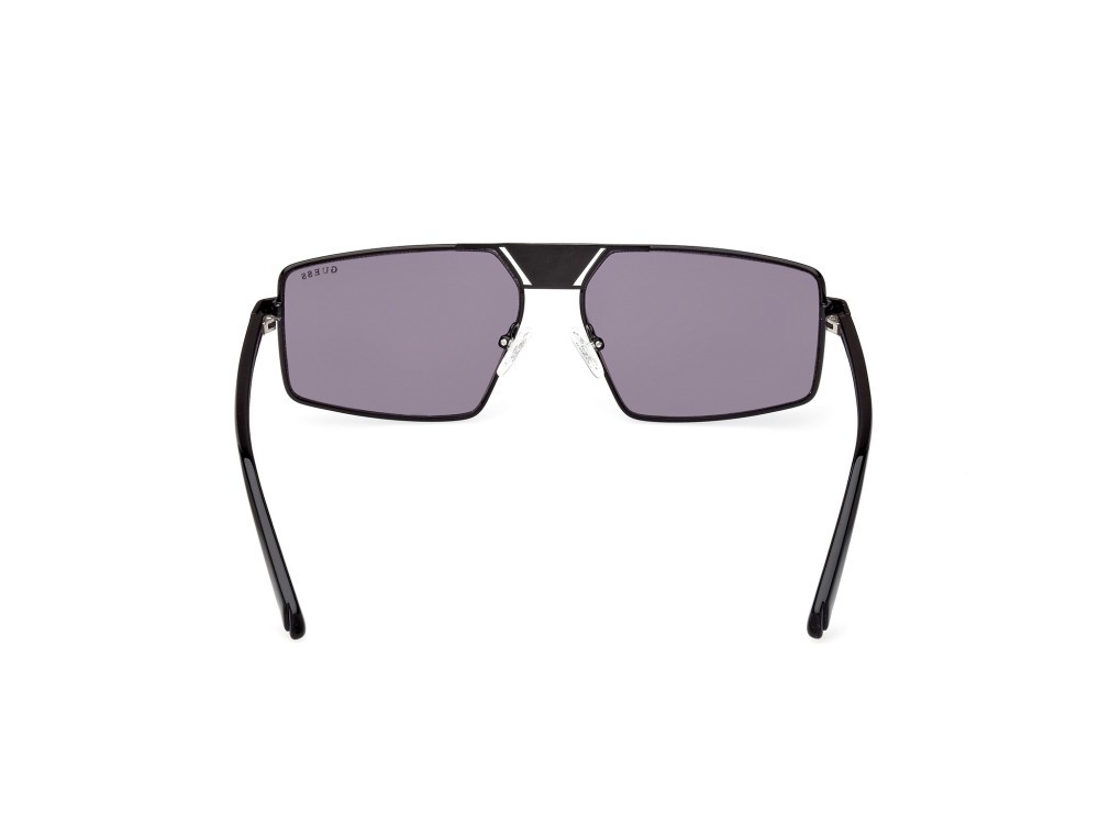 Sonnenbrillen Guess GU00087 (01Y) farbe nero lucido form navigator gläser viola