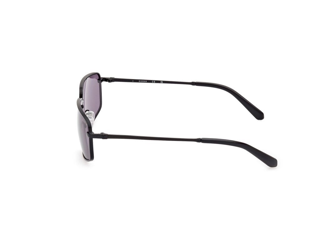 Sonnenbrillen Guess GU00088 (01Y) farbe nero lucido form rechteckig gläser viola
