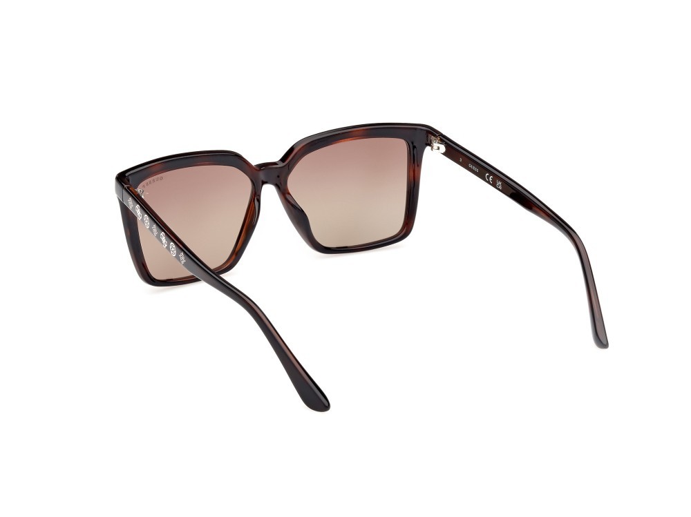 Sonnenbrillen Guess GU00099 (52H) farbe avana scura form quadratisch gläser marrone polar.