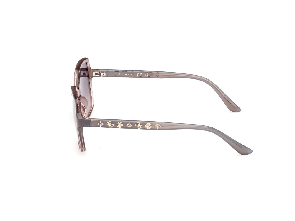 Sunglasses Guess GU00100 (20B) color grigio sfumato shape square lenses fumo grad.