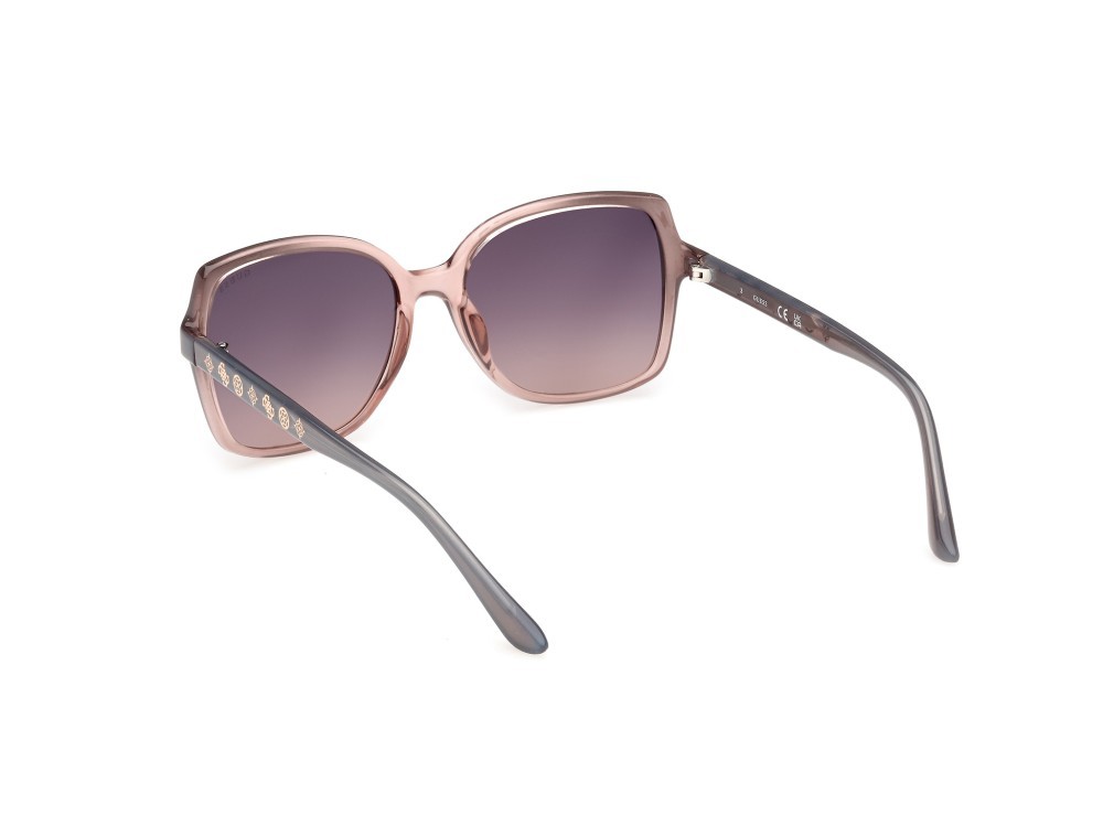 Sunglasses Guess GU00100 (20B) color grigio sfumato shape square lenses fumo grad.