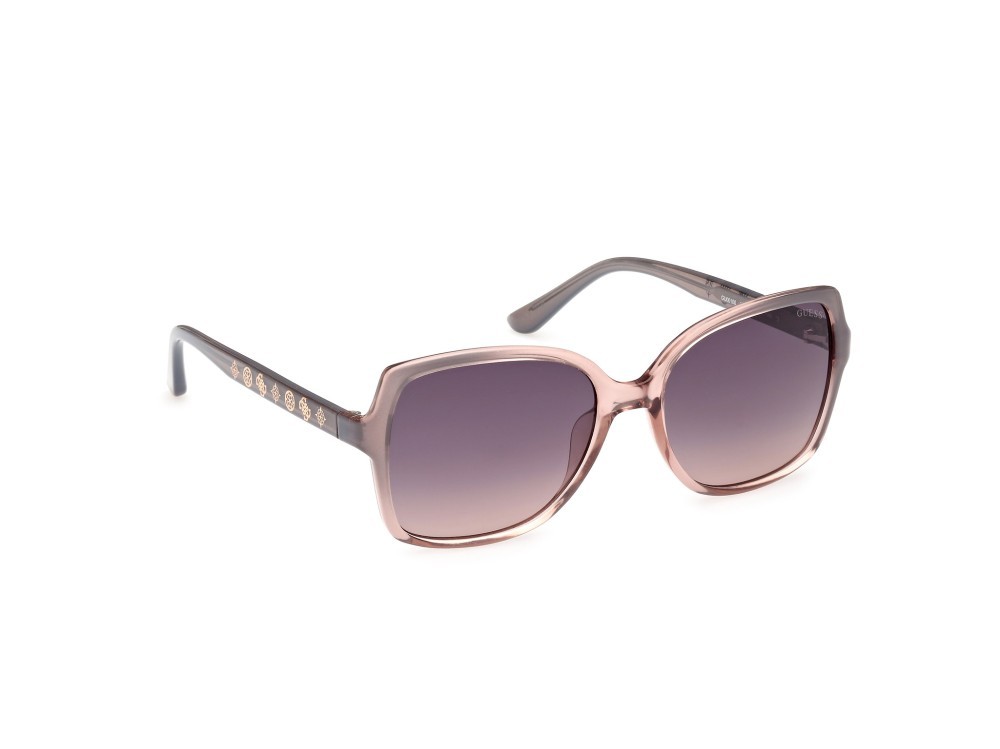 Sunglasses Guess GU00100 (20B) color grigio sfumato shape square lenses fumo grad.