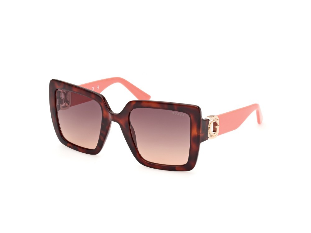 Sonnenbrillen Guess GU00103 (52F) farbe avana scura form quadratisch gläser marrone sfumato