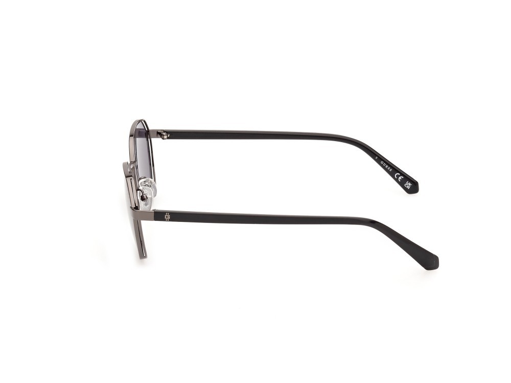Sonnenbrillen Guess GU00116 (08A) farbe antracite lucido form rund gläser fumo