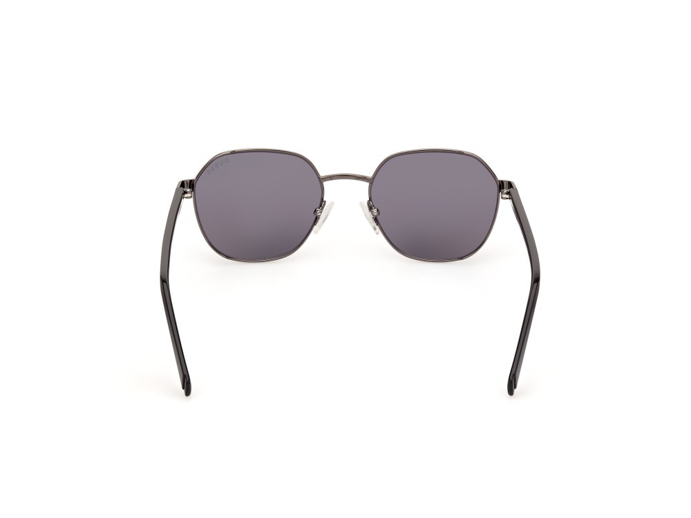Sonnenbrillen Guess GU00116 (08A) farbe antracite lucido form rund gläser fumo