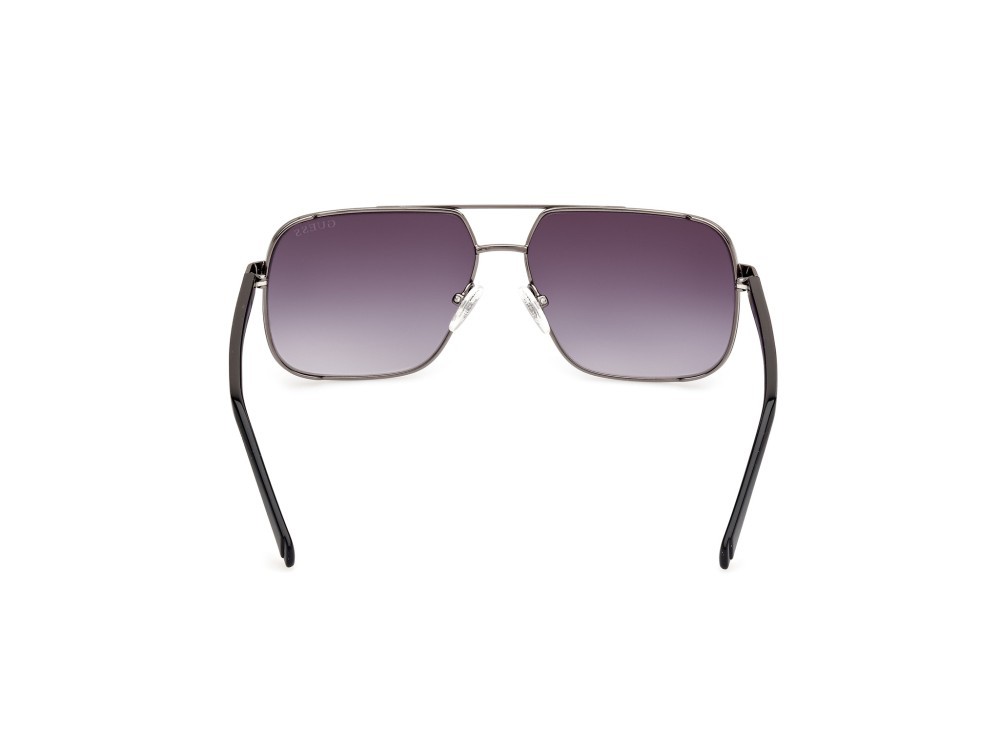 Occhiali da sole Guess GU00119 (08B) colore antracite lucido forma navigator lenti fumo grad.