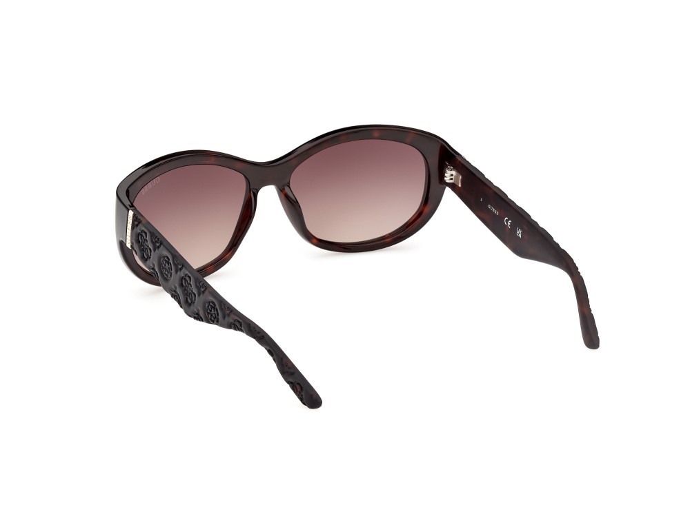Sonnenbrillen Guess GU00131 (52F) farbe avana scura form oval gläser marrone sfumato