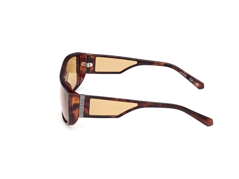 Sonnenbrillen Guess GU00136 (52E) farbe avana scura form rechteckig gläser marrone
