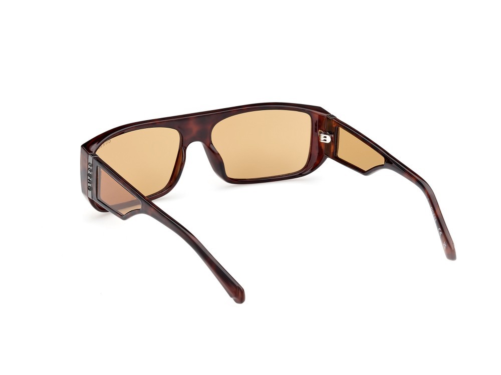 Sonnenbrillen Guess GU00136 (52E) farbe avana scura form rechteckig gläser marrone