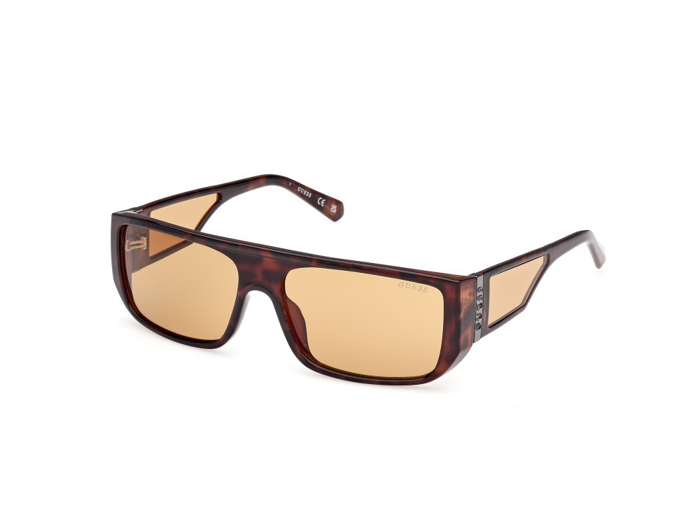 Sonnenbrillen Guess GU00136 (52E) farbe avana scura form rechteckig gläser marrone
