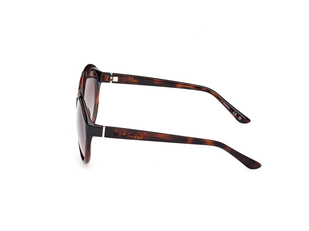 Sonnenbrillen Guess GU00155 (52F) farbe avana scura form oval gläser marrone sfumato 