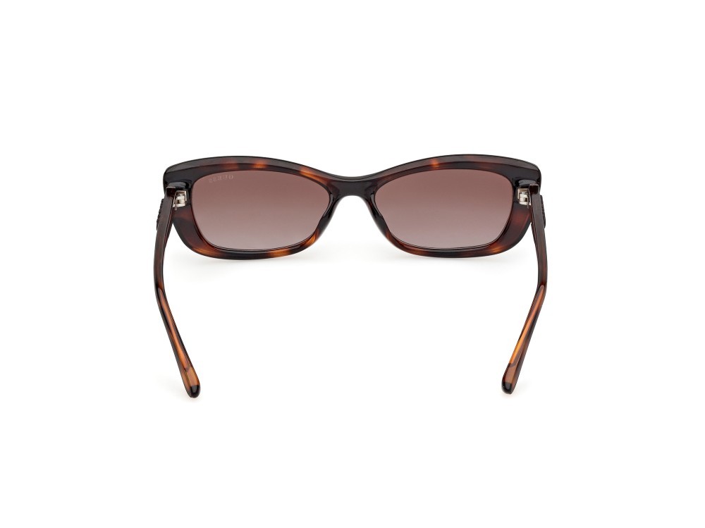 Sonnenbrillen Guess GU00156-H (52F) farbe avana scura form rechteckig gläser marrone sfumato