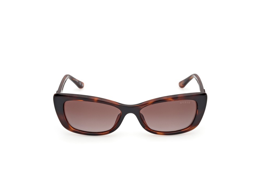 Sonnenbrillen Guess GU00156-H (52F) farbe avana scura form rechteckig gläser marrone sfumato