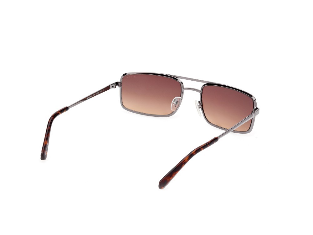 Sonnenbrillen Guess GU00168 (09F) farbe antracite opaco - antracite lucido form navigator gläser marrone sfumato