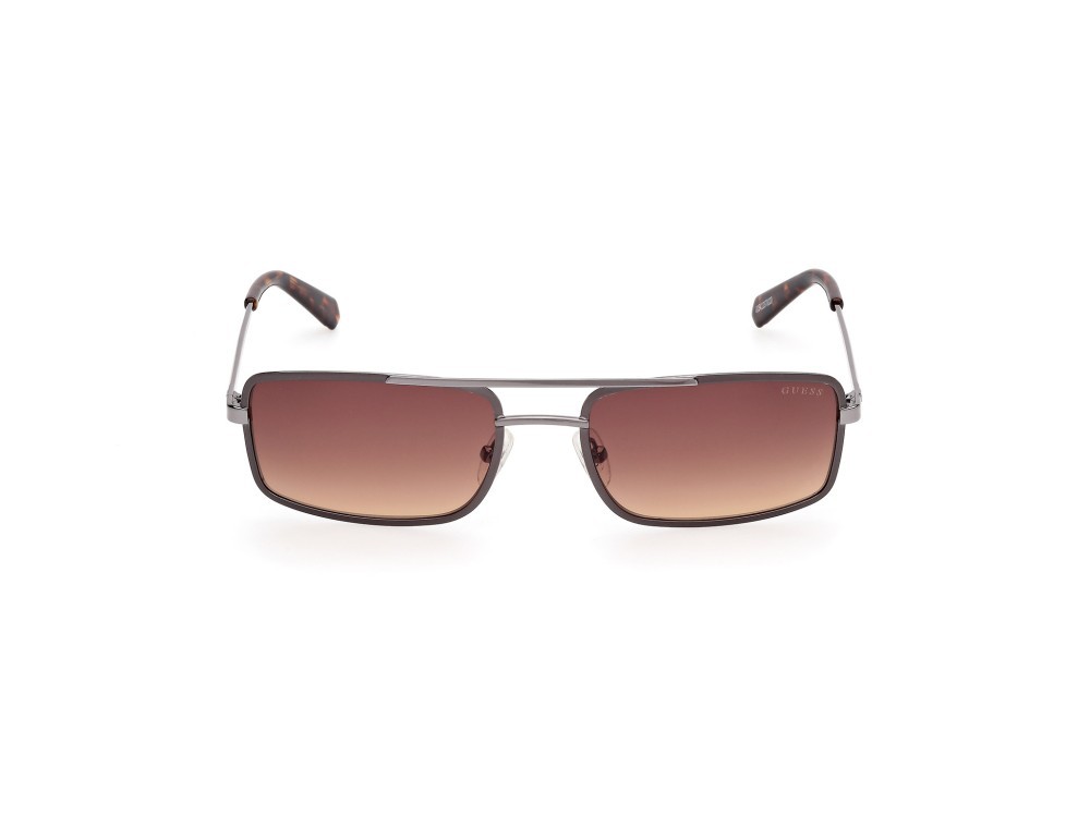 Sonnenbrillen Guess GU00168 (09F) farbe antracite opaco - antracite lucido form navigator gläser marrone sfumato