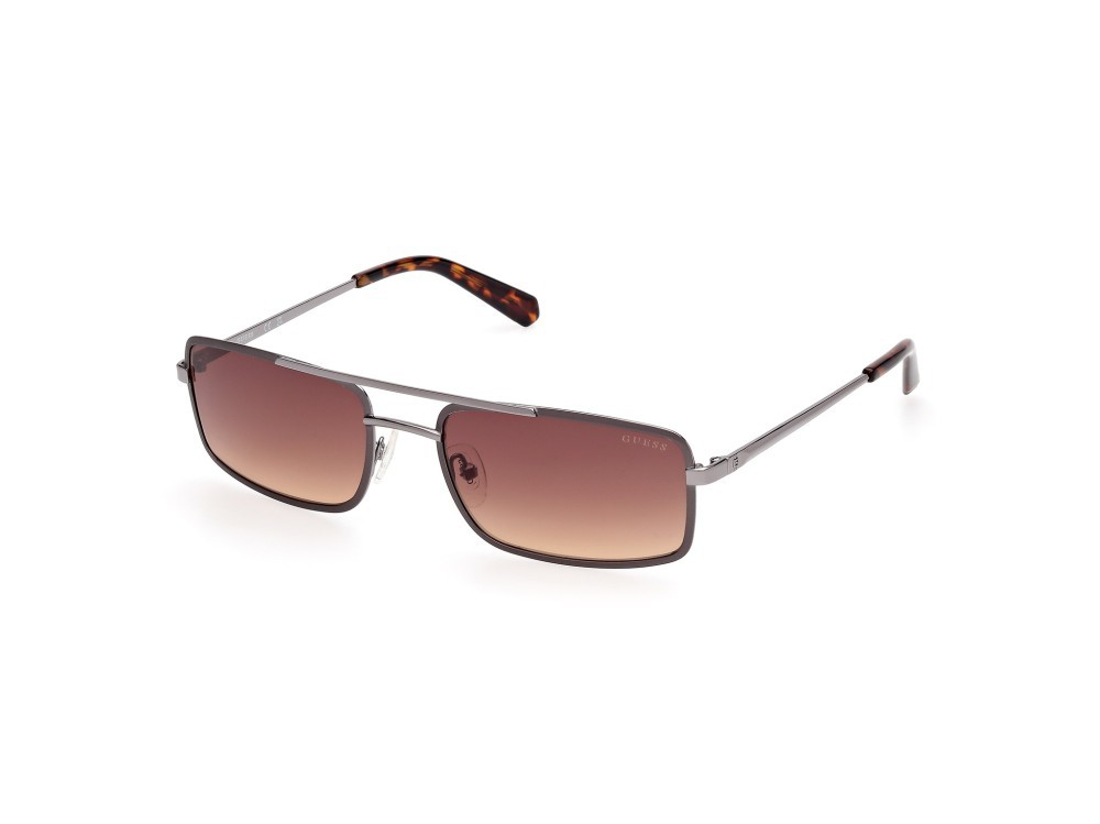 Sonnenbrillen Guess GU00168 (09F) farbe antracite opaco - antracite lucido form navigator gläser marrone sfumato